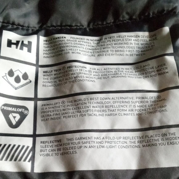 Helly Hansen Black Women's Jacket size M - Picture 6 of 7